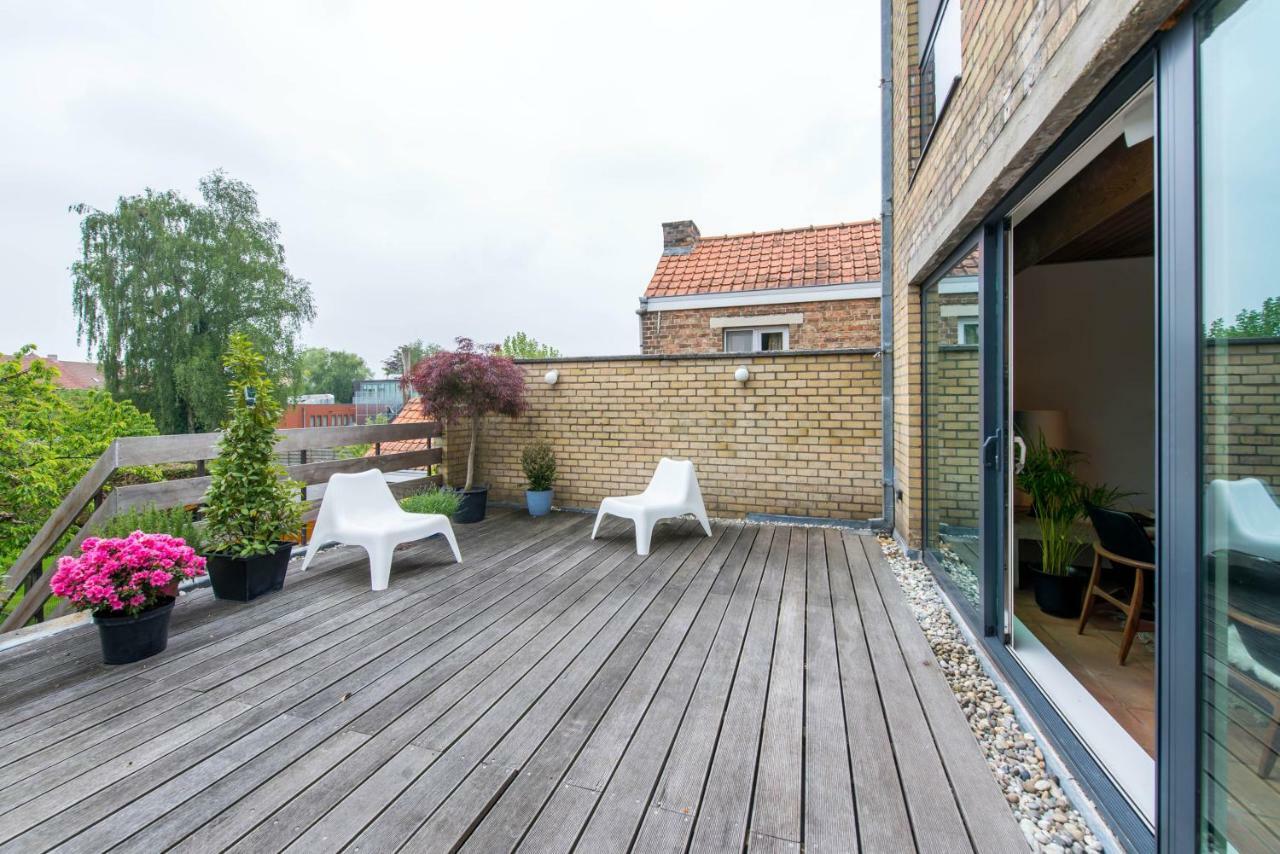 Vintage Duplex In Bruges Apartment Exterior photo